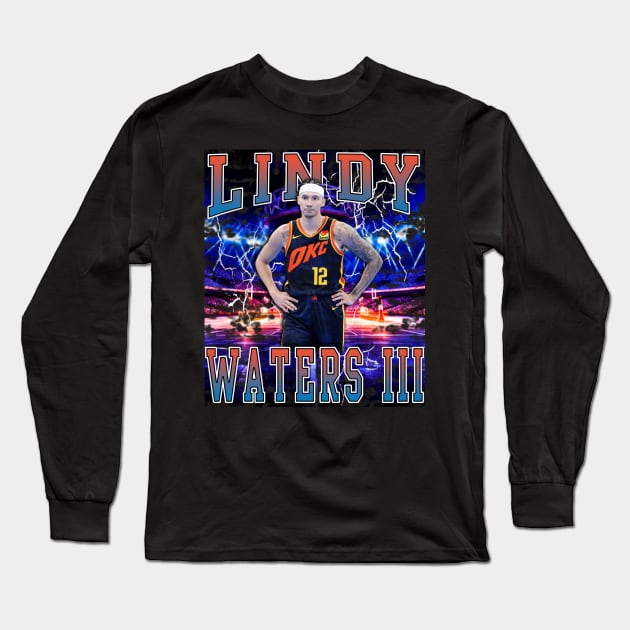 Lindy Waters III Long Sleeve T-Shirt by Gojes Art